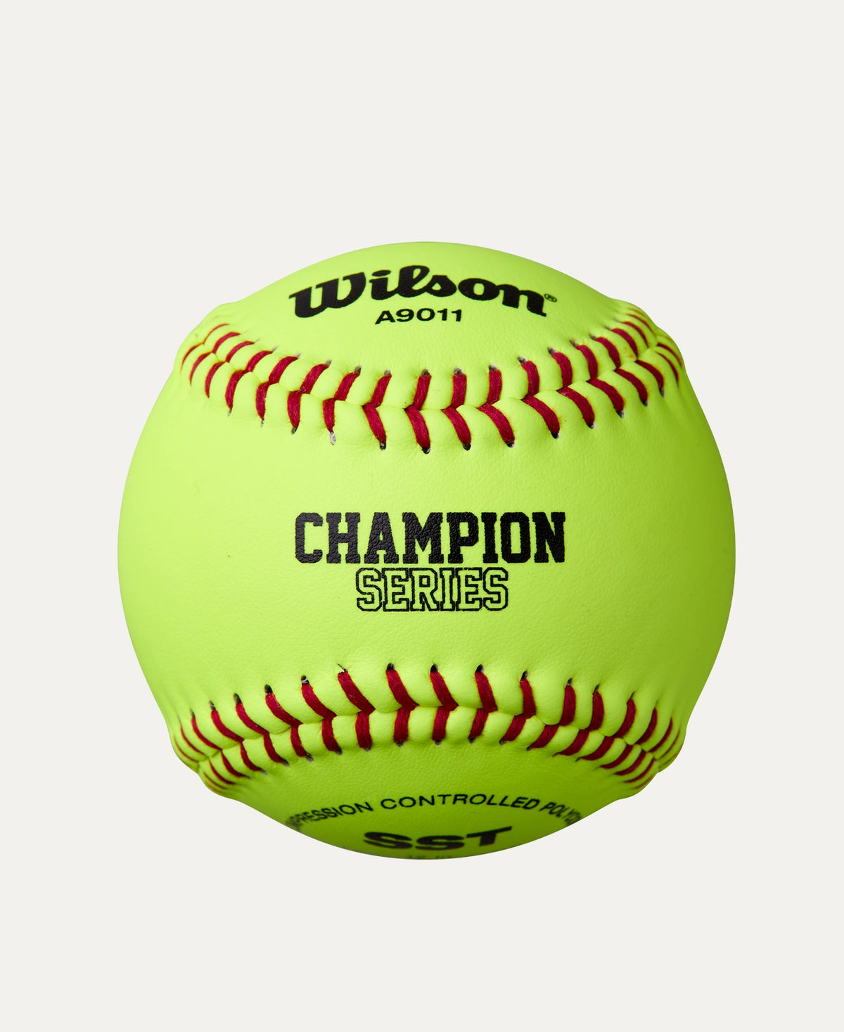 Wilson 12" A9011 Collegiate Leather Polycore Softballs - Dozen